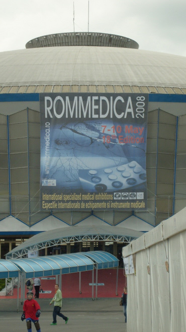 DONIS va invita la ROMMEDICA 2008, in perioada 7–10.05.2008, la Targul International Bucuresti – ROMEXPO, pavilionul 1, nivelul 4.50, zona A, stand 218-219